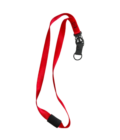 Picture of 3/4 Red Lanyard