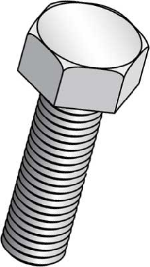 Picture of Hex Head Tap Bolt