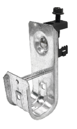 Picture of J-Hook with Beam Clamp