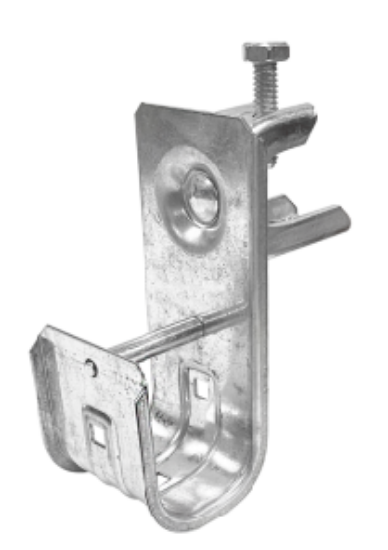 Picture of J-Hook with Beam Clamp