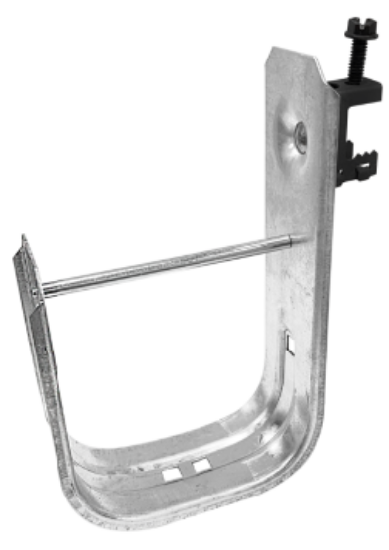 Picture of J-Hook with Beam Clamp