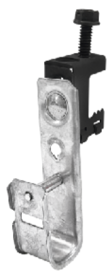 Picture of J-Hook with Beam Clamp