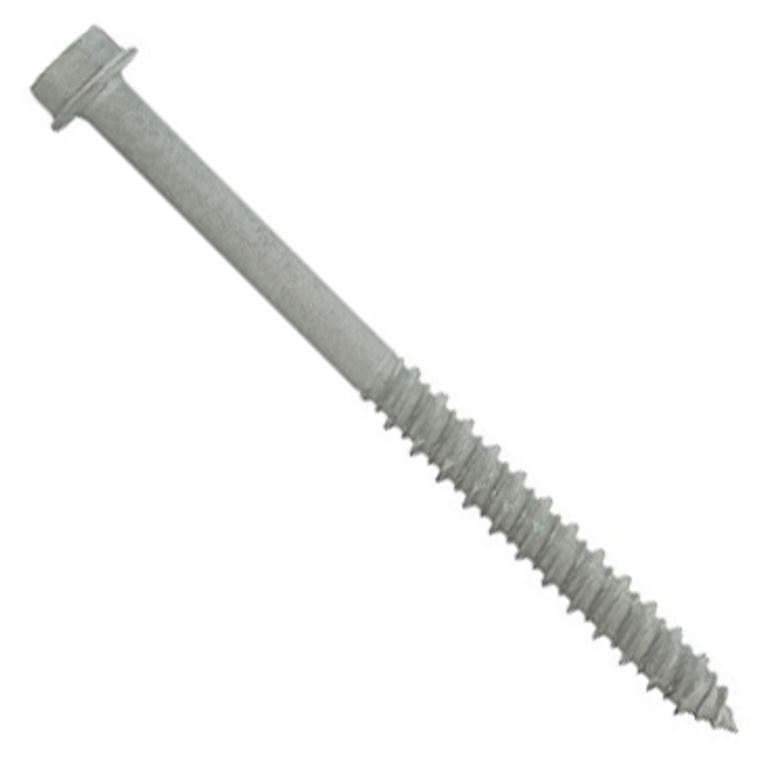 Product image for Cully 60328SSJ 1/4 x 1-3/4" Concrete Screws, Hex Washer Head, , 410 Stainless Steel , Jar
