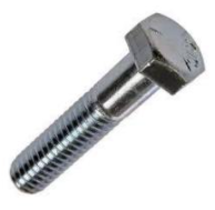 Product image for Cully 74330J 5/16-18 x 1-3/4" Tap Bolts, Hex Head, Full Thread, Type 18-8 Stainless Steel, Jar