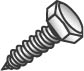 Product image for Cully 75156J 5/16 x 3-1/2" Lag Bolt, Hex Head, Type 18-8 Stainless Steel, Jar