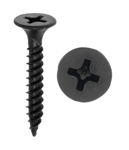 Product image for Cully 79634-2500 6 x 2" Drywall Screw, Bugle Head, Coarse Thread, Phillips, Black