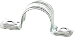 Product image for Cully C285 Two Hole Strap, Fits 2" EMT Conduit, Pre-Galvanized